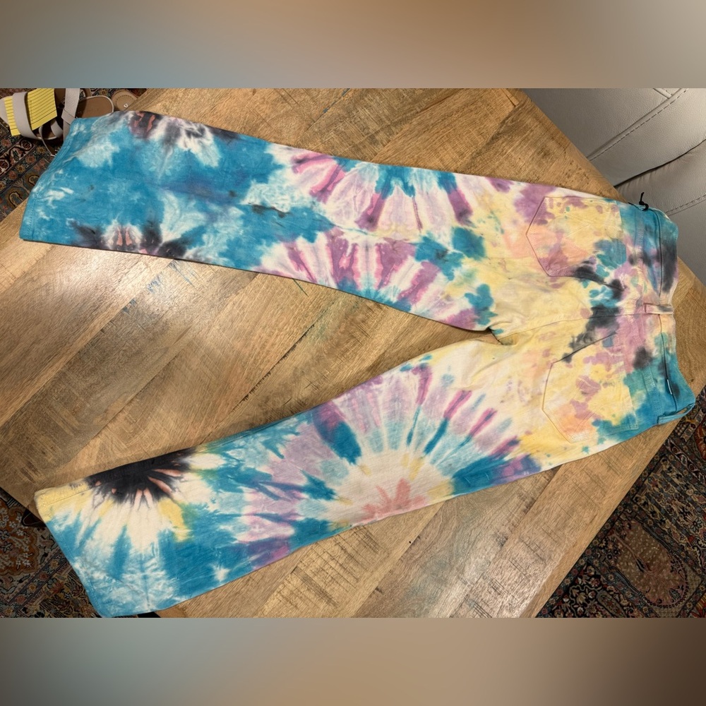 Mother Superior Tie-Dye jeans